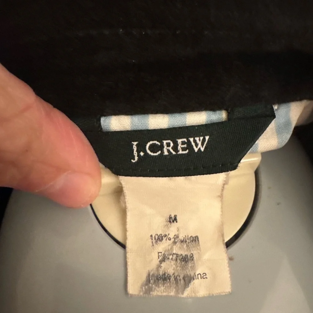 J. Crew Dark Green Y2K Velvet Blazer